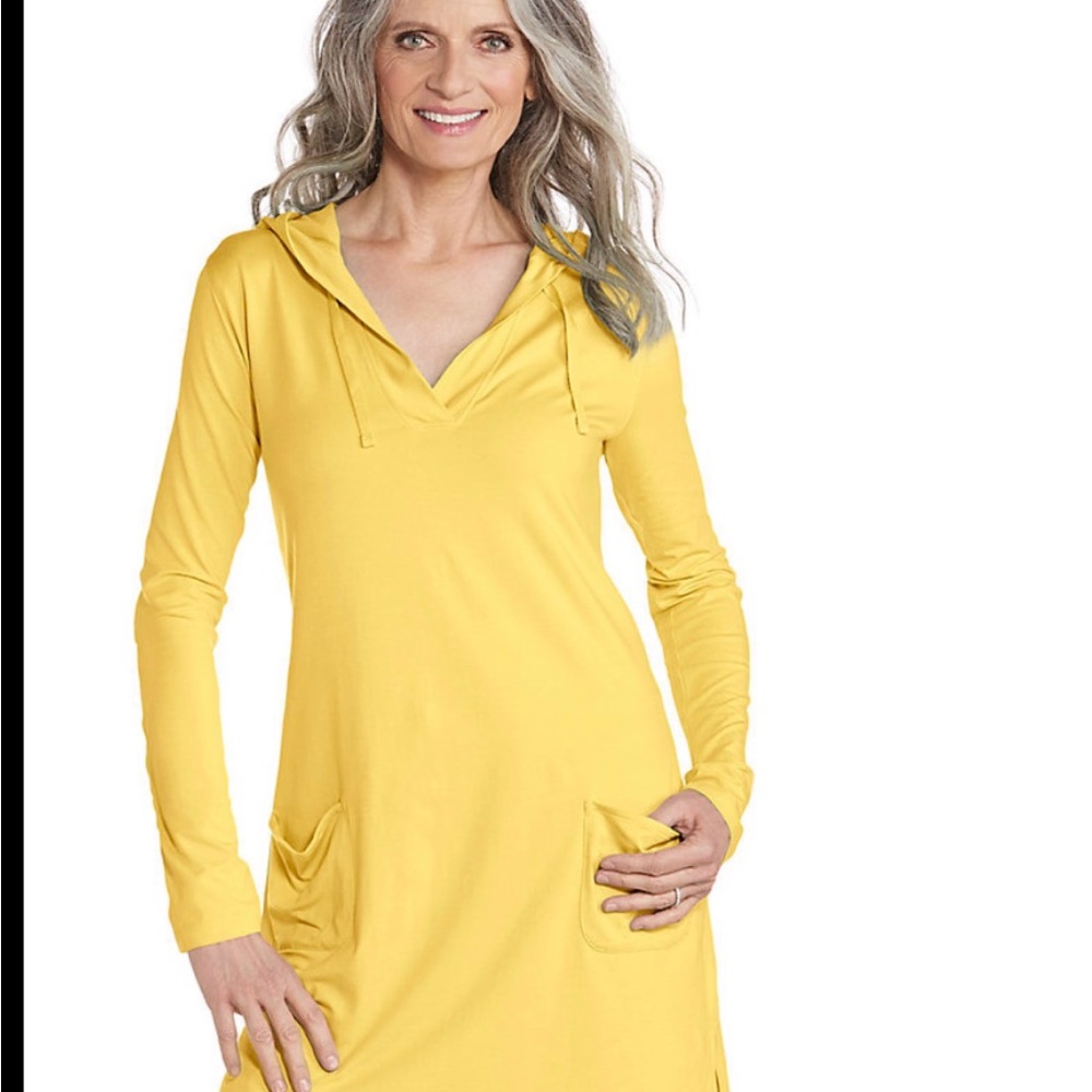 Juicy Couture Yellow Swim Coverup